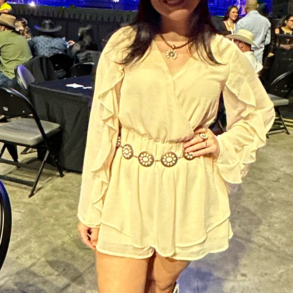 Elegant Cream romper